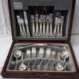 Boxed canteen of Sheffield cutlery