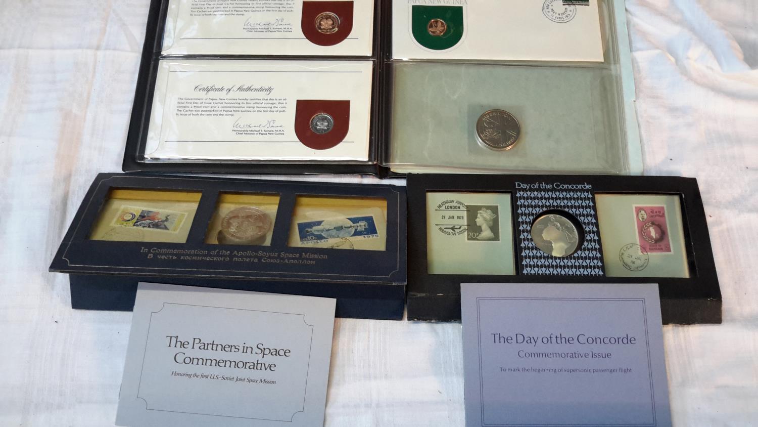 Selection of Franklin Mint coins