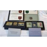 Selection of Franklin Mint coins