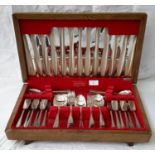 Boxed canteen of cutlery