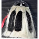 Blackwatch horse hair sporran