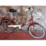 Vintage Apollo wanderer folding bike