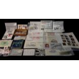 A collection of mint stamps & the blue lagoon stamp album full, together with various loose stamps &