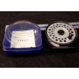 The Hardy 'Viscount 130' reel with fitted box