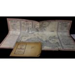 Sir Philip Gibbs daily sketch war map of Europe No 1 Sept 1939