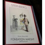 Steinberg 1979 Fondation Maeght 06570 Saint-Paul poster