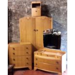 4 piece deco bedroom set