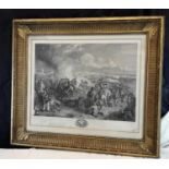 Print of The Battle of Waterloo, on the 18th of June 1815, published June 1819 by Hurst Robinson &