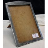 Birmingham silver photo frame by Charles S Green & Co Ltd dated 1922 long, 23x16cm