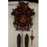 German Schneider black forest cuckoo clock, in working order