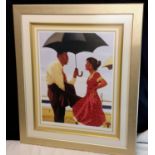A Jack Vettriano ' Good girl, bad boy' published in 1994 by Corey Miller Scott. Artists proof