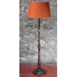 Antique standard lamp, 176cm in height