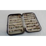 Hardy Neroda fly box & flies