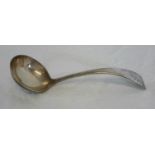 A Sheffield silver ladle by Mappin & Webb Ltd, dated 1892. 15cm in length