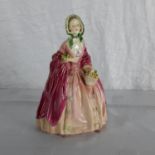 Royal Doulton Figure 'Rosebud' HN1983 issued 1945-52. Designer L. Harradine. 19cm in height