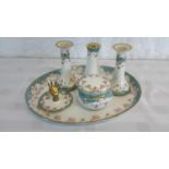 A Noritake dressing table set