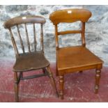 2 late Victorian chairs