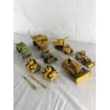 A collection of Gescha, Cursor & Conrad western German Heavy goods, Construction Models