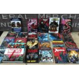 A large collection of Marvel & DC comics to include Batman, Deadpool & Captain America etc