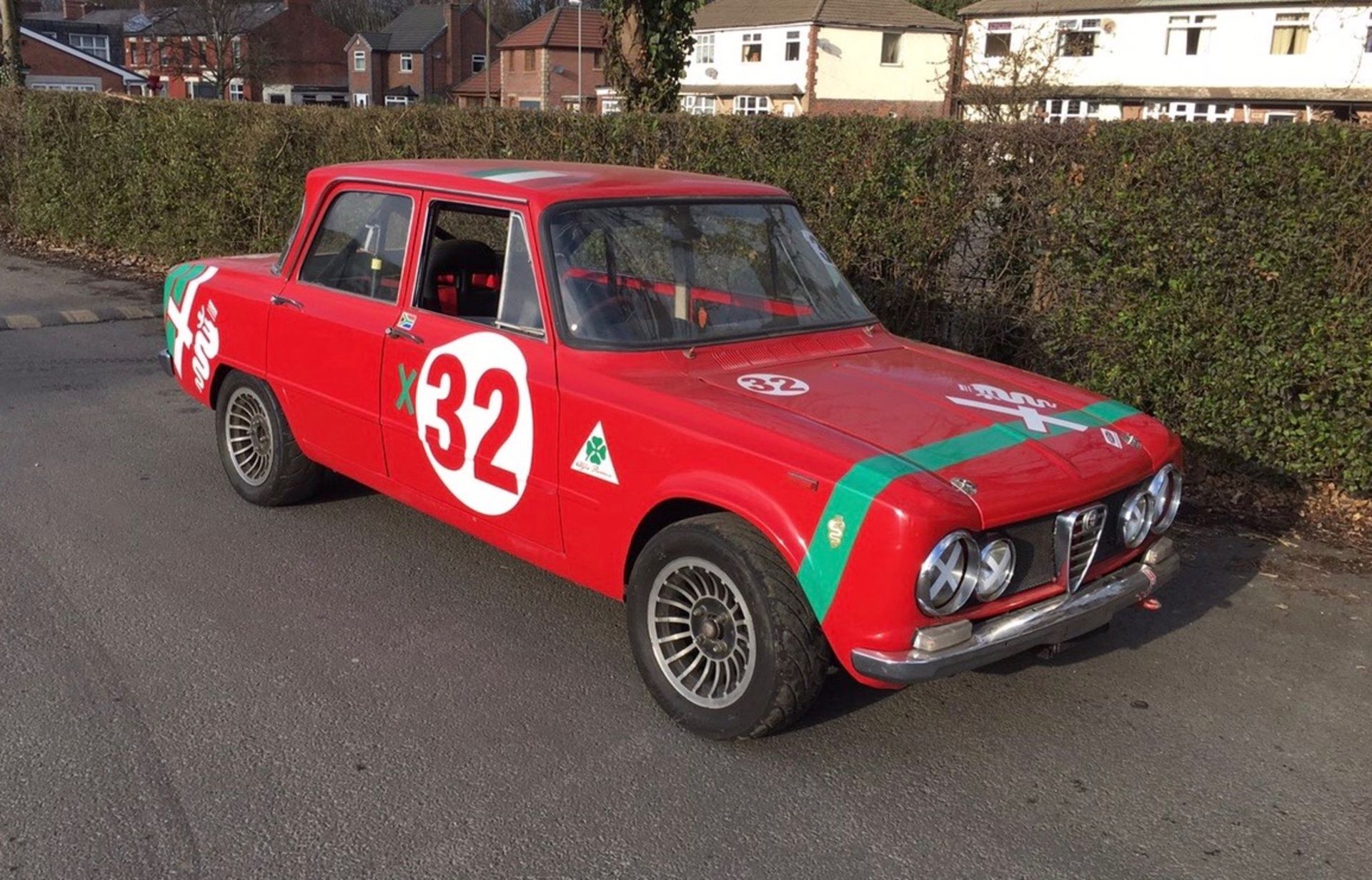 1978 RHD Alfa Romeo Giulia 2000 Race Car