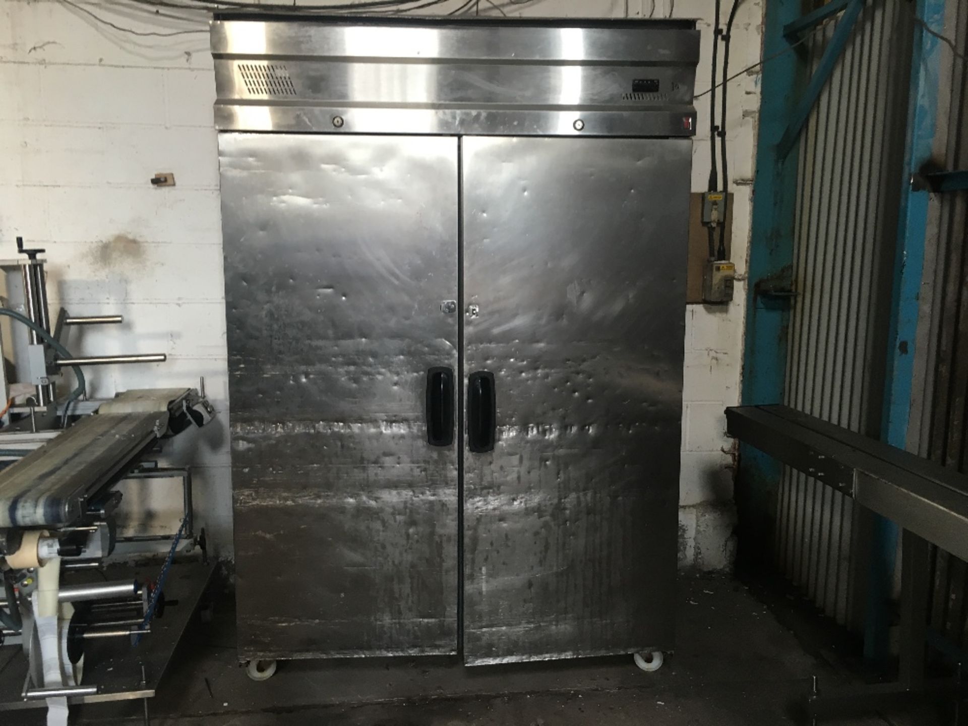 Inomak CF2140/PTL Stainless Steel Double Door Freezer, Temp -18°C