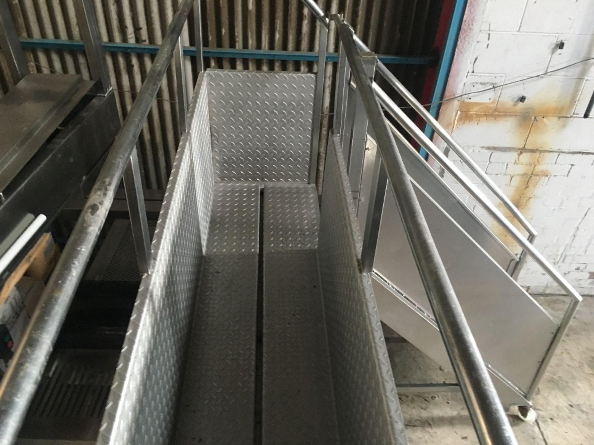 Mobile Stainless Steel 6 Rise Access Platform - Image 2 of 2