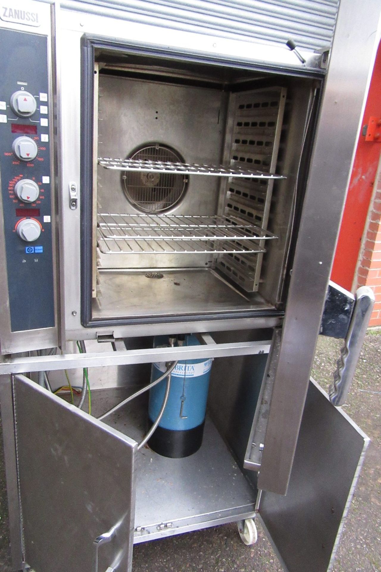 Zanussi FCV/E10L Stainess Steel Steam Oven on Mobile Stand - Image 3 of 4