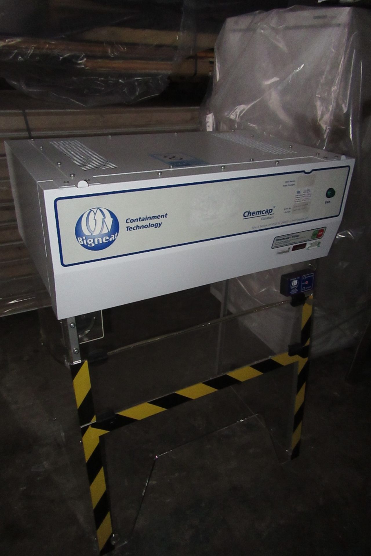 BigNeat Chemcap Clean View Ductless Fume Cabinet c/w Air Flow Monitoring System, 240V - Image 2 of 4