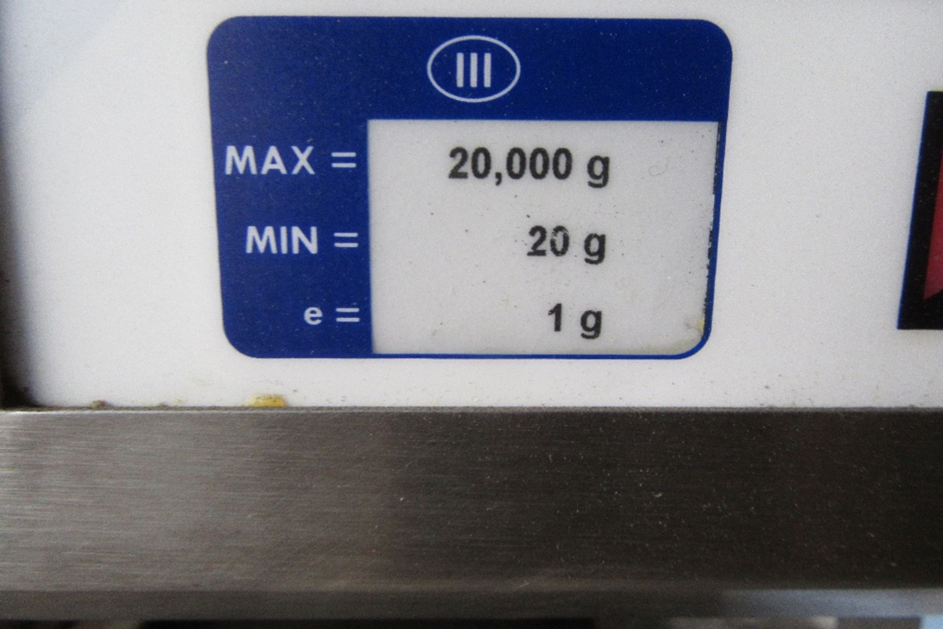 Marco Linemaster Plus Stainless Steel Digital Platform Scale, Capacity: 20 - 20000g x 1g - Image 4 of 4