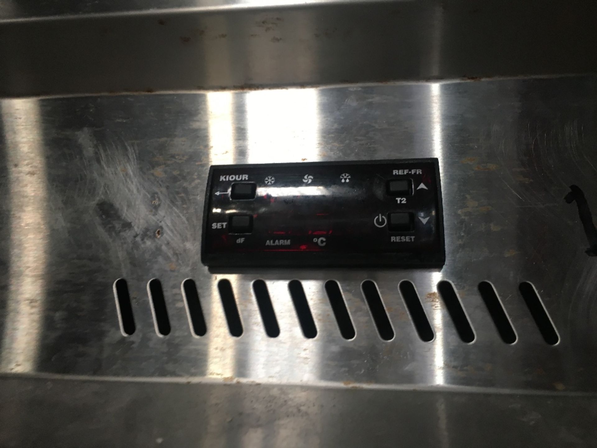 Inomak CF2140/PTL Stainless Steel Double Door Freezer, Temp -18°C - Image 3 of 4