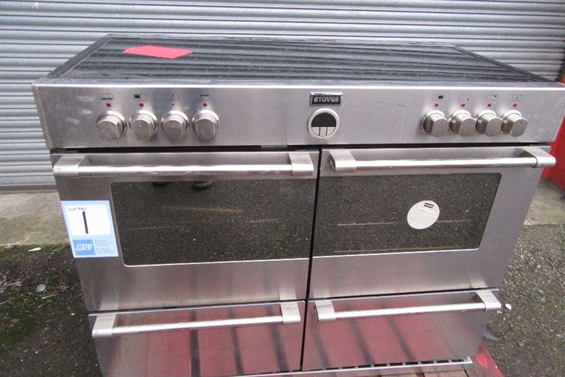 Stoves Sterling Stainless Steel Electric Double Oven