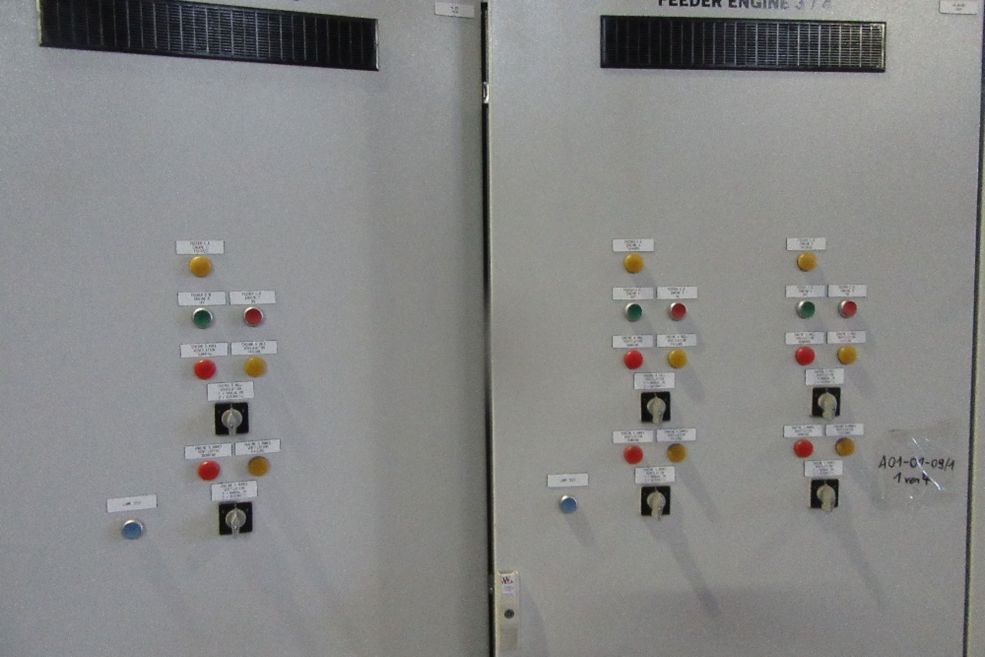 Woodward Power Solutions Feeder Engine / Station Transformer Control Cabinet inc: Merlin Gerin Compa - Image 14 of 14