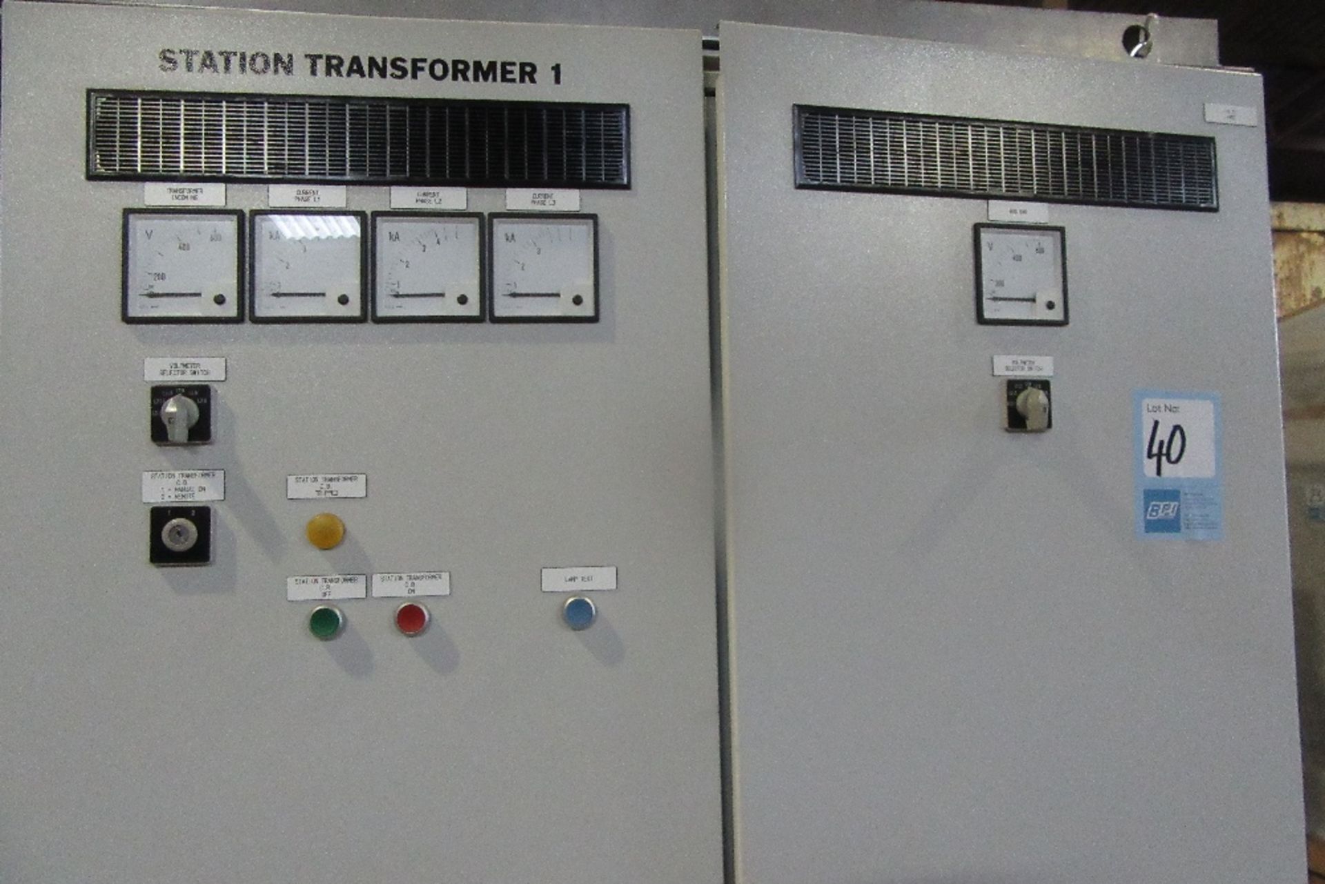 Woodward Power Solutions Feeder Engine / Station Transformer Control Cabinet inc: Merlin Gerin Compa - Bild 16 aus 16