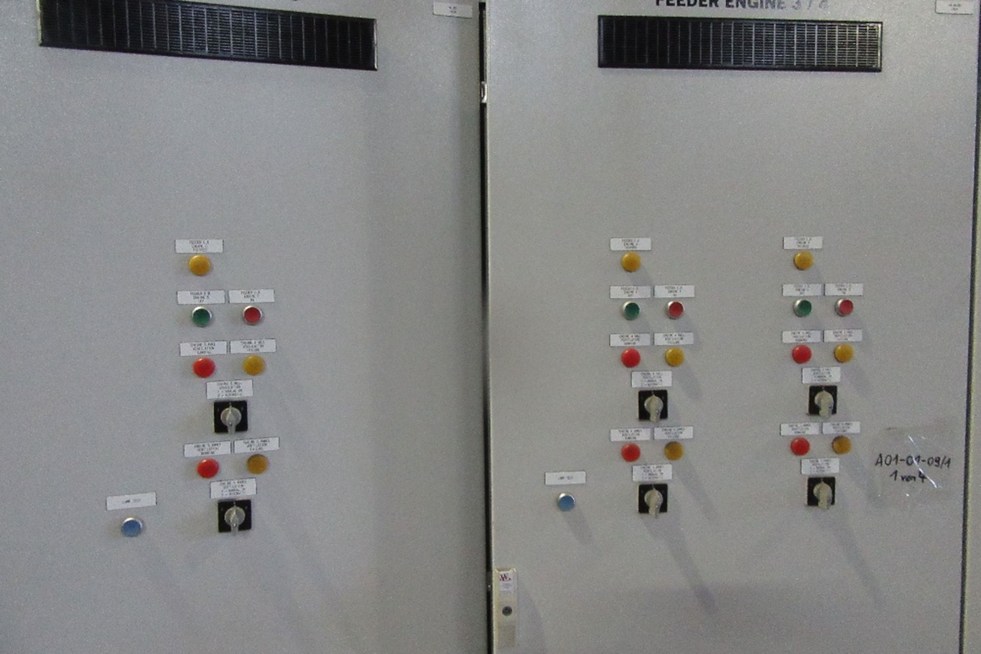 Woodward Power Solutions Feeder Engine / Station Transformer Control Cabinet inc: Merlin Gerin Compa - Bild 14 aus 14