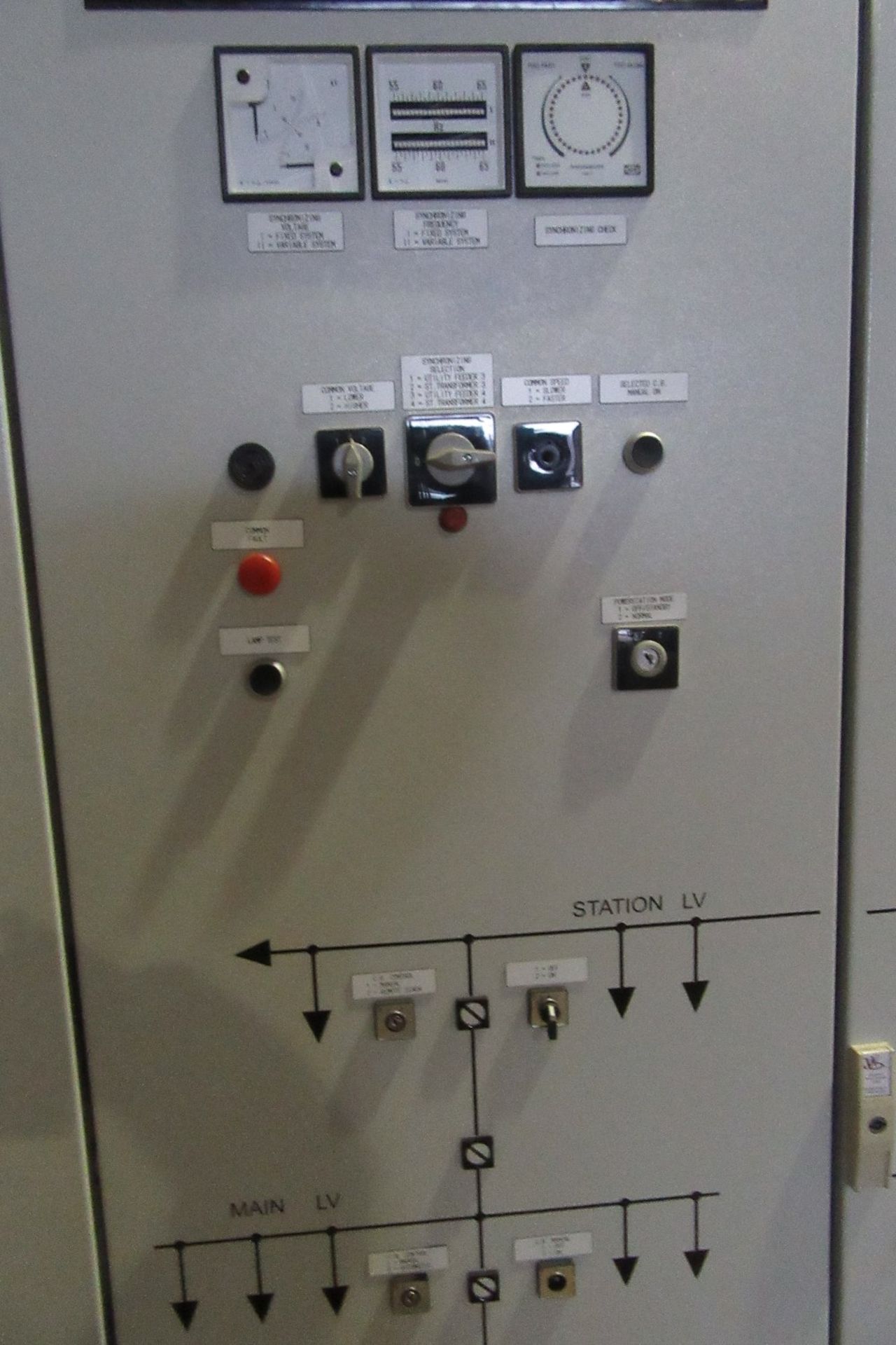 Woodward Power Solutions Station Transformer / Utility Feed Control Cabinet inc: Prometer KVAR Meter - Bild 6 aus 28