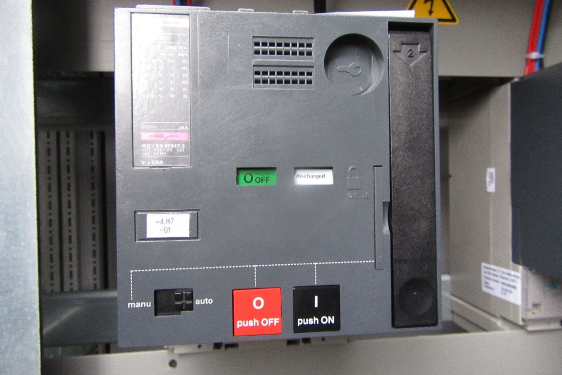 Woodward Power Solutions Feeder Station Control Cabinet inc: Merlin Gerin NS100H, Scneider Compact N - Bild 6 aus 16