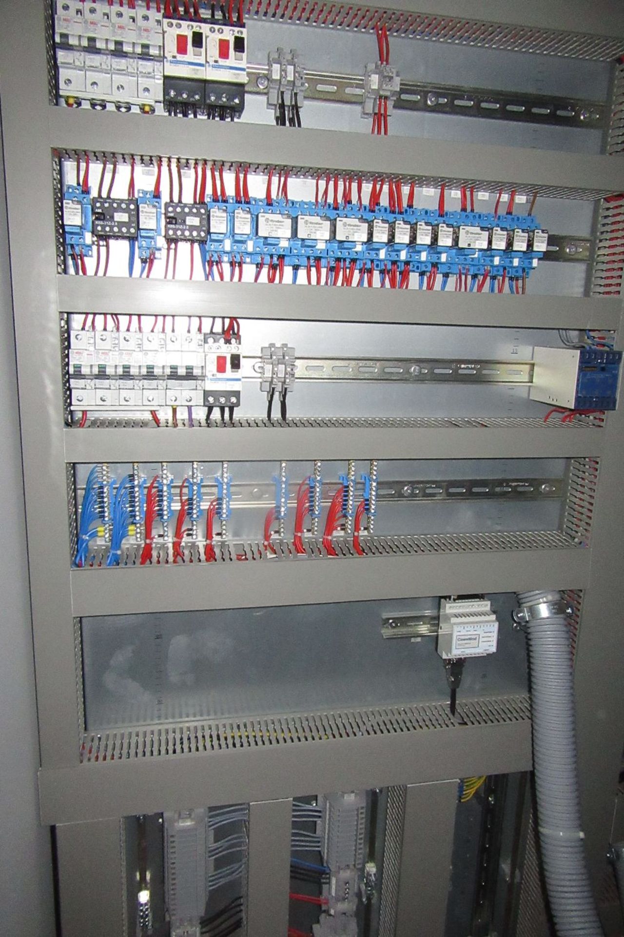 Woodward Power Solutions Station Transformer / Utility Feed Control Cabinet inc: Prometer KVAR Meter - Image 26 of 27