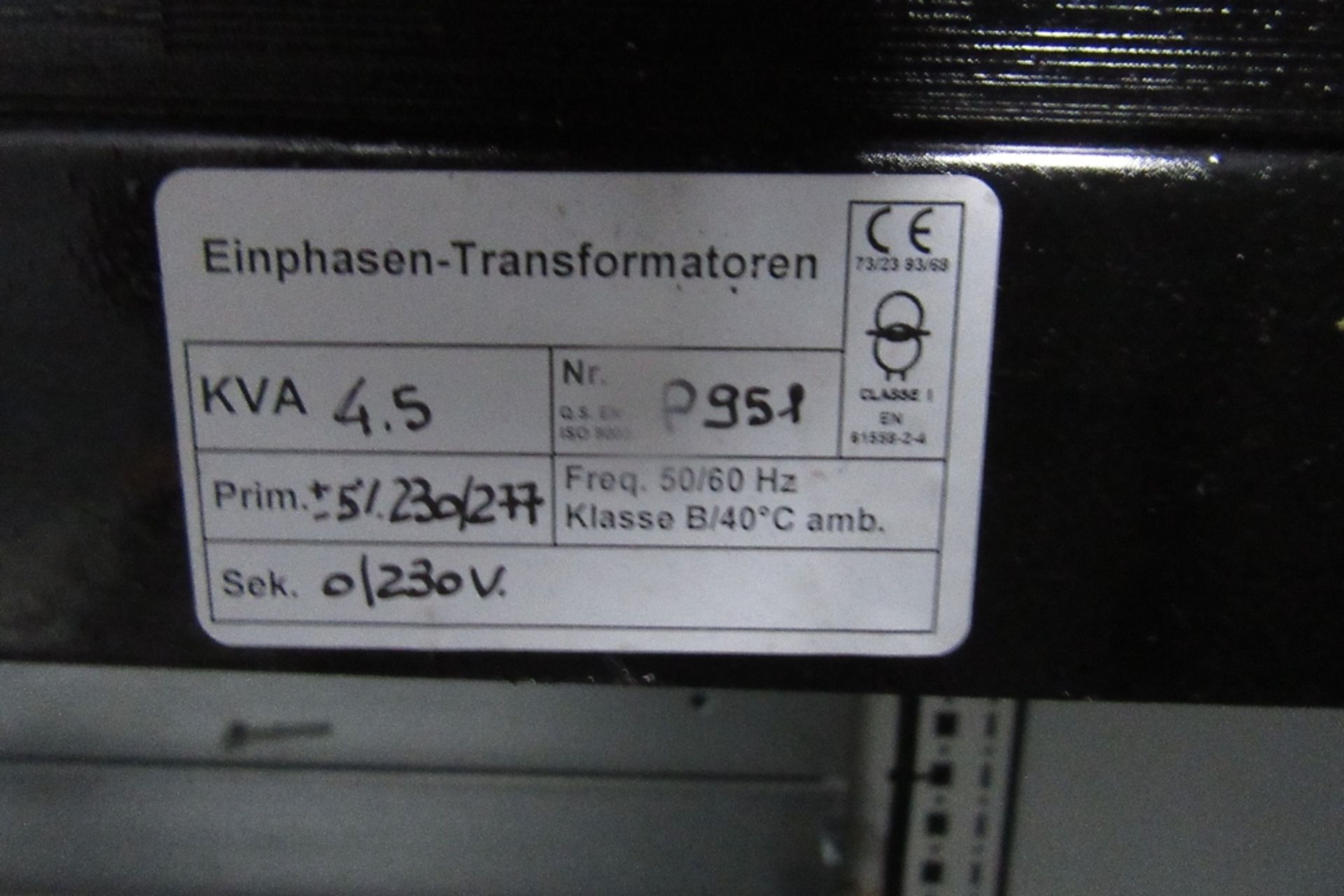 Woodward Power Solutions 110V DC Board Control Cabinet inc: Glattungsdrossel MH20, Einphasen 4.5KVA - Bild 11 aus 17