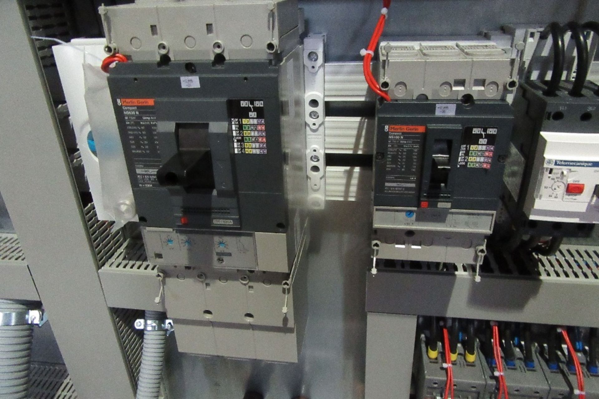 Woodward Power Solutions Radiator / Engine MCC Control Cabinets inc: Merlin Gerin Compact NS630N, Me - Image 9 of 16