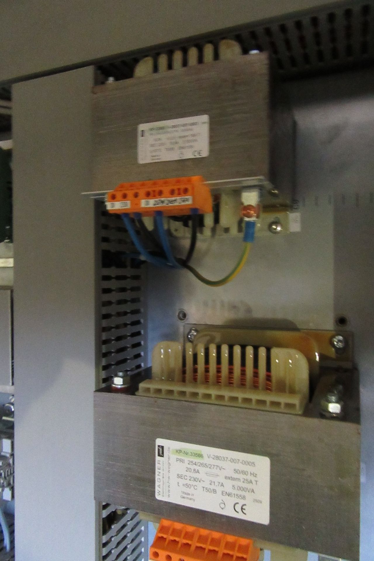 Woodward Power Solutions Station Transformer / Utility Feed Control Cabinet inc: Prometer KVAR Meter - Image 13 of 27