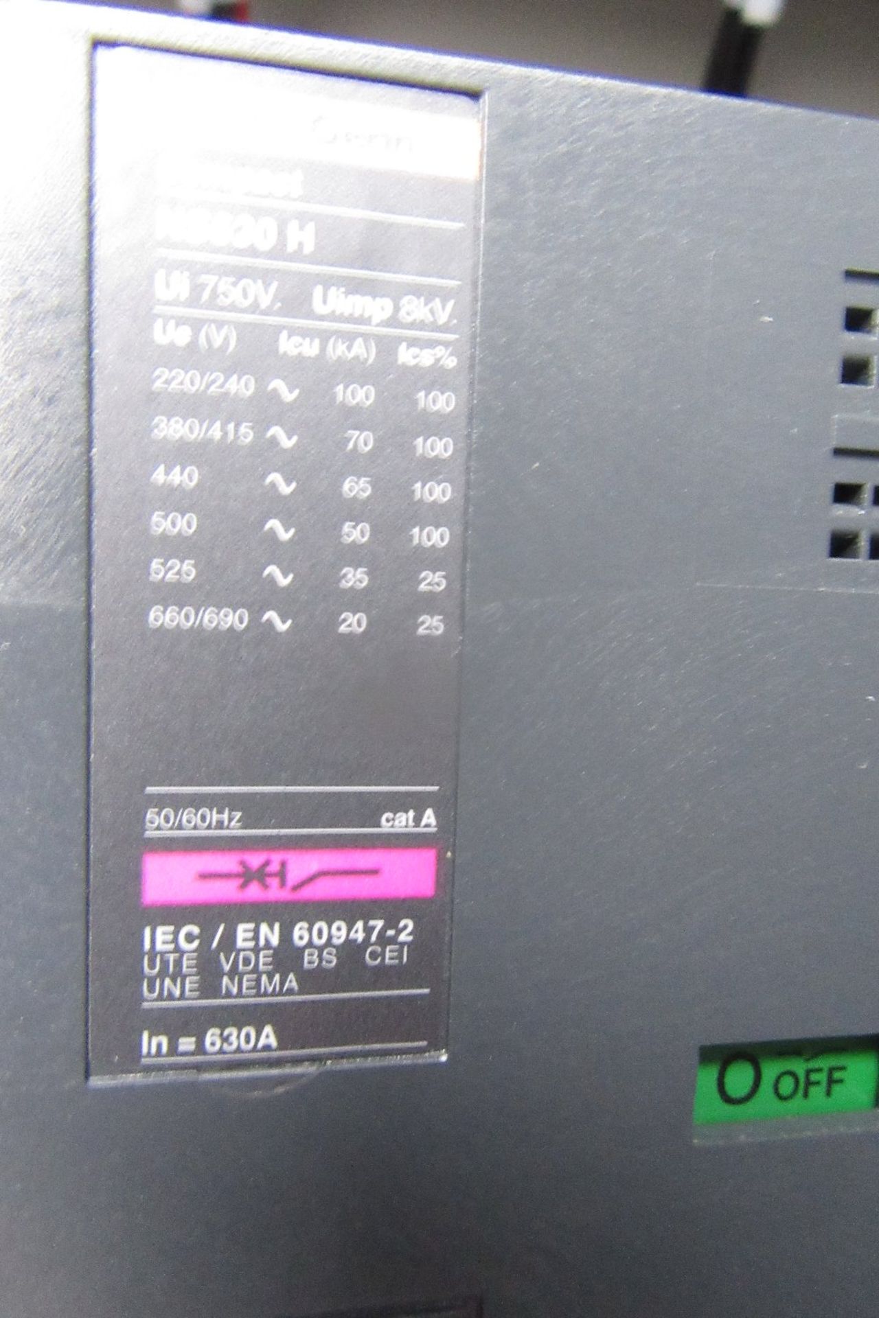 Woodward Power Solutions Feeder Station Control Cabinet inc: Merlin Gerin NS100H, Scneider Compact N - Image 13 of 16