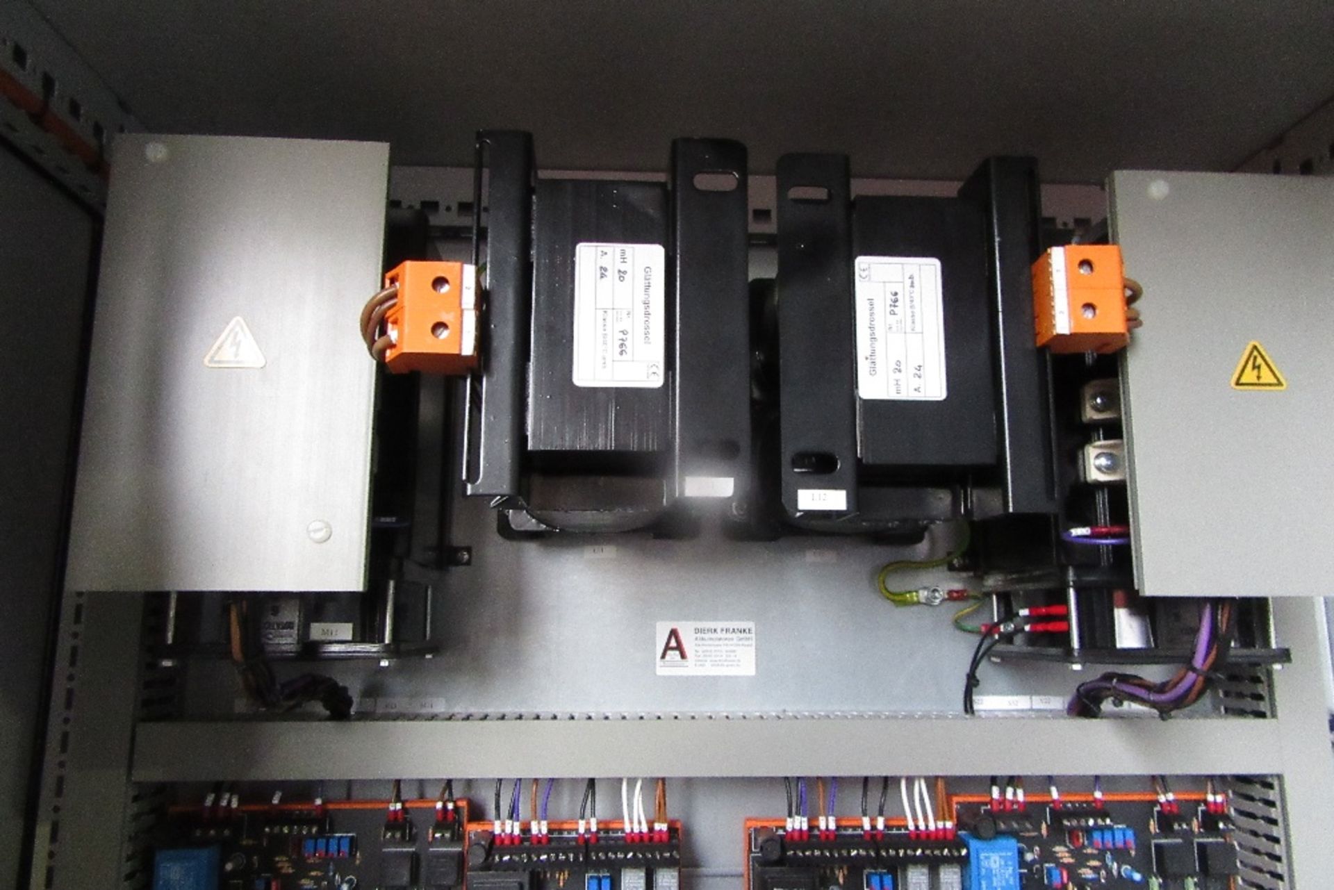 Woodward Power Solutions 110V DC Board Control Cabinet inc: Glattungsdrossel MH20, Einphasen 4.5KVA - Bild 6 aus 17