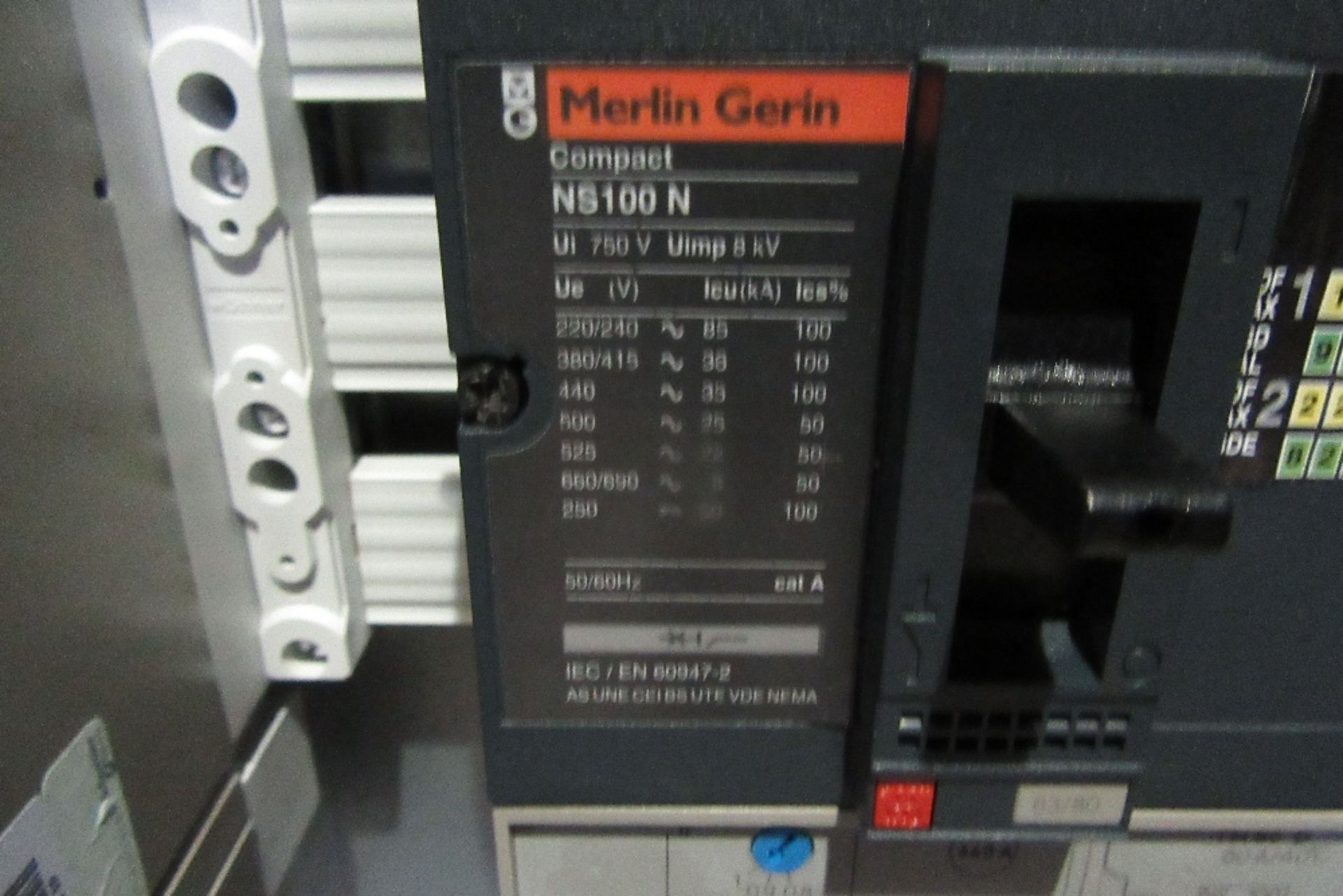 Woodward Power Solutions Radiator / Engine MCC Control Cabinets inc: Merlin Gerin Compact NS630N, Me - Image 11 of 16