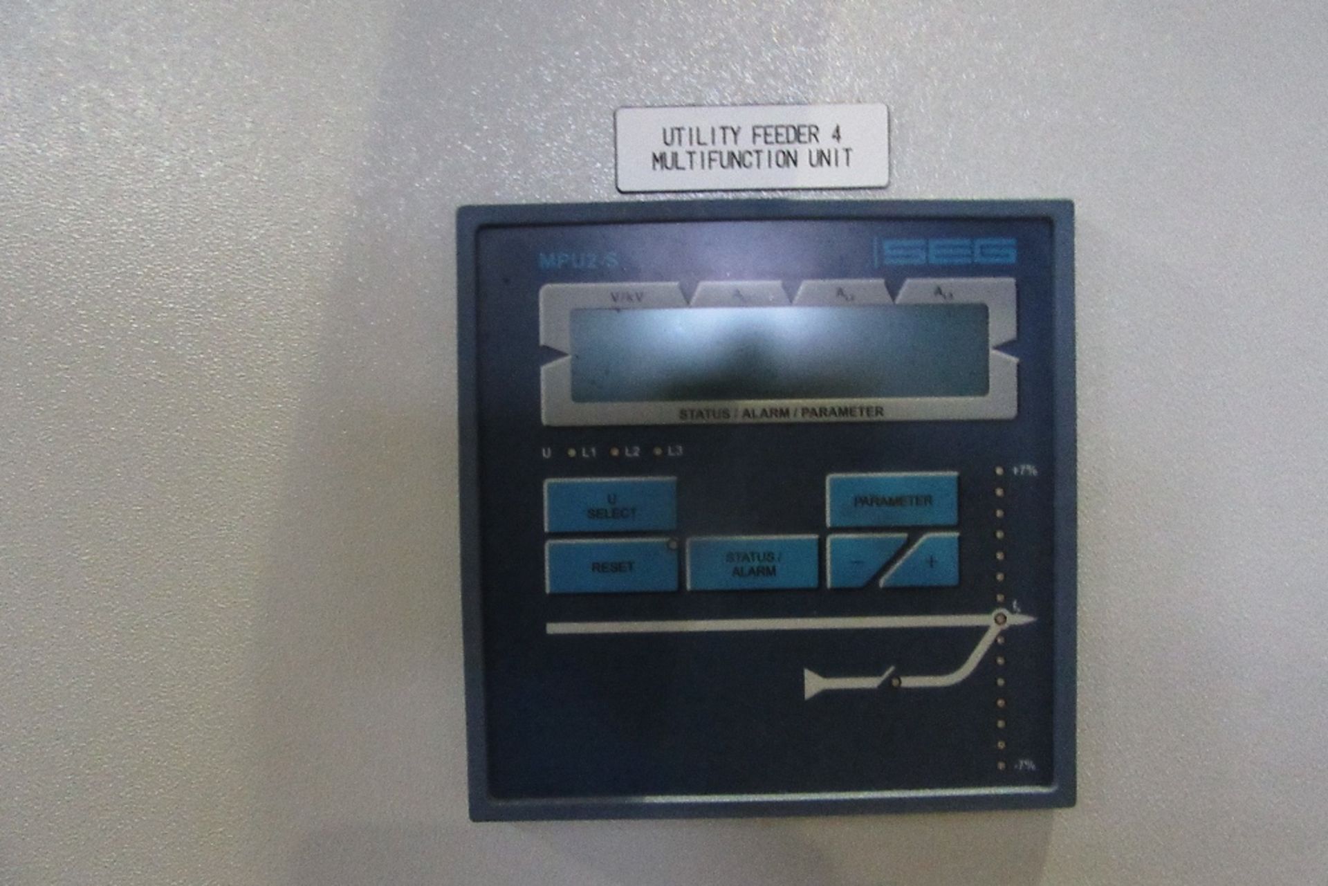 Woodward Power Solutions Station Transformer / Utility Feed Control Cabinet inc: Prometer KVAR Meter - Image 9 of 27