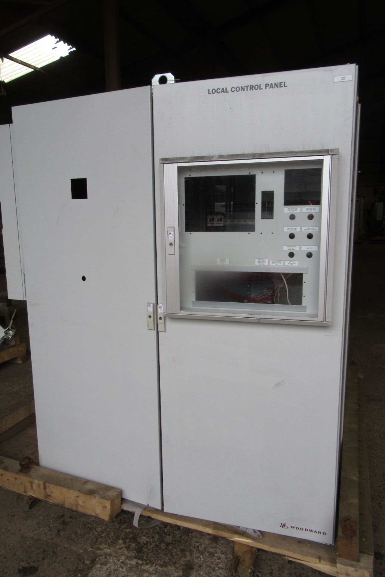 Woodward Power Solutions Local Control Cabinet (No Rittal Top Therm Plus Enclosure Cooling Unit)