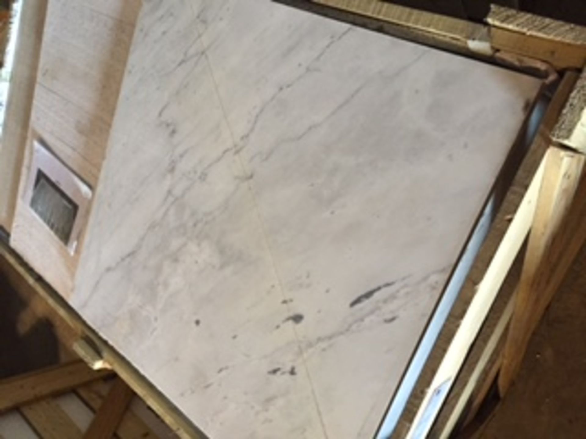 Quantity of 49 Royal Veined Marble Slabs 60cmx60cmx2 cm - Image 2 of 3