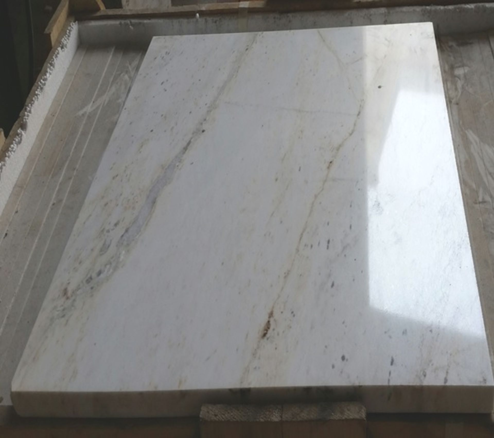 Quantity of 50 Palessandro Marble Slabs 60cmx60cmx2 cm