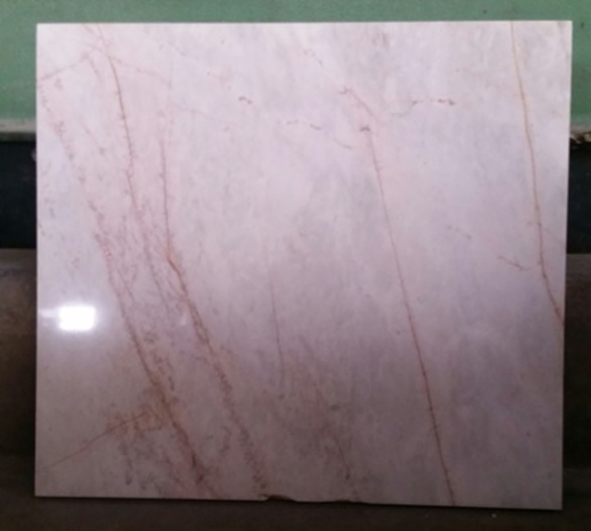 Quantity of 49 Rosa Marble Slabs 30cmx60cmx2 cm