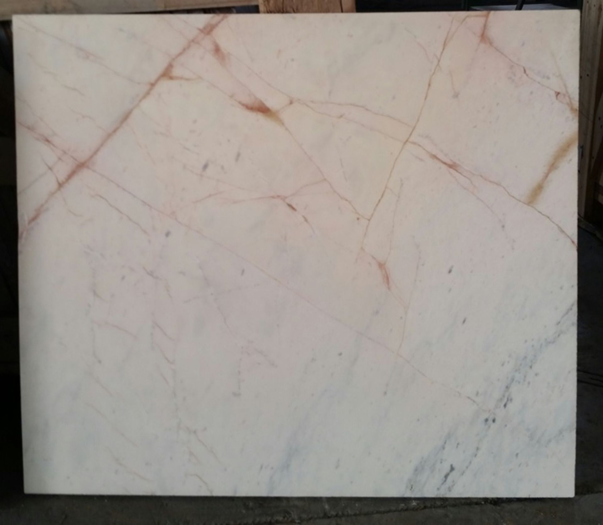 Quantity of 49 Rosa Marble Slabs 60cmx60cmx2 cm - Image 2 of 2