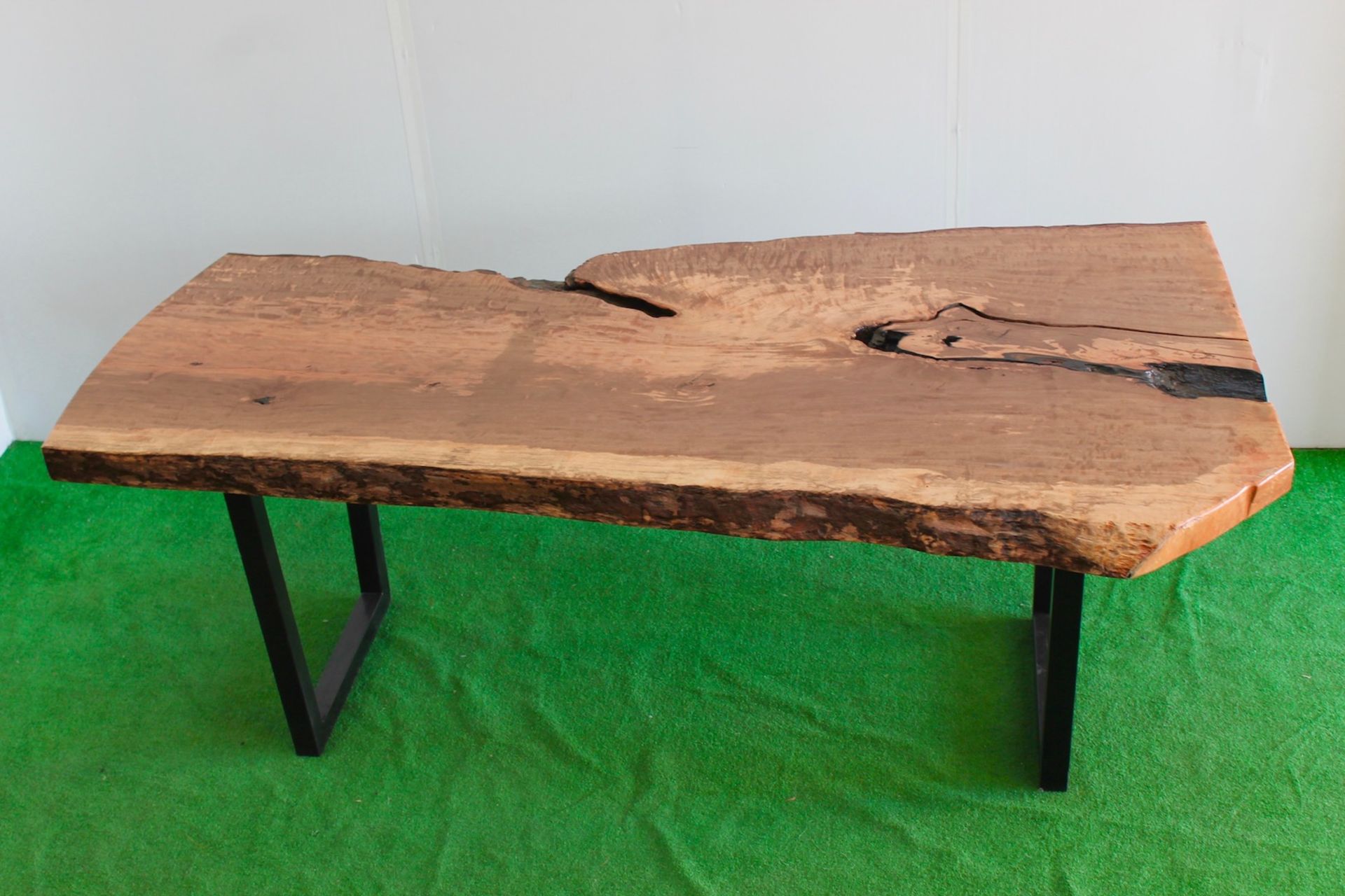 Exquisite Bespoke Waney Edge Table - 212cm in Length